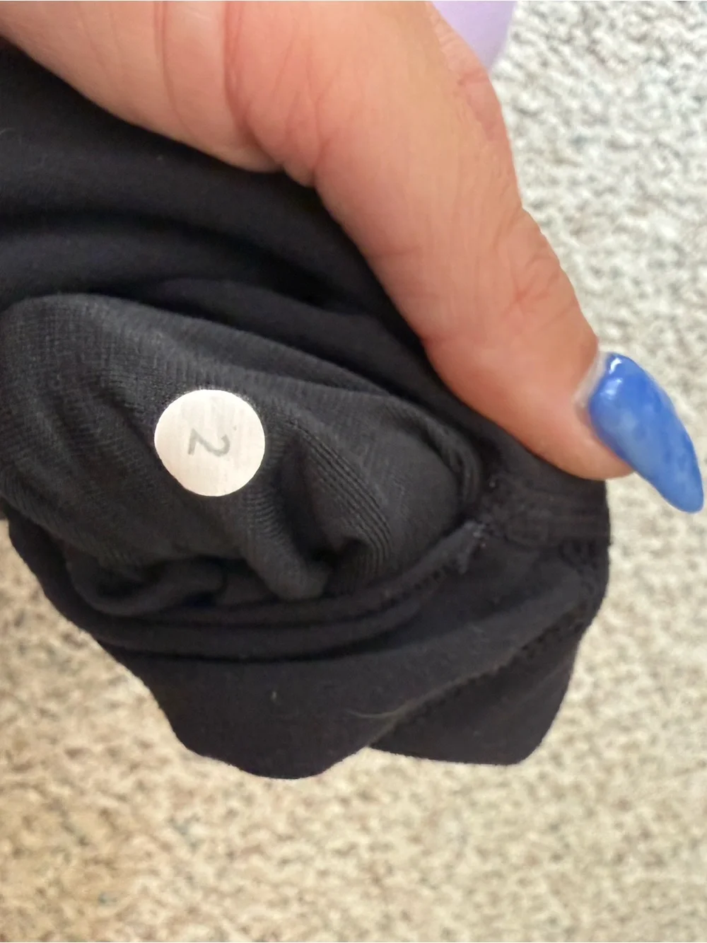 Bundle of 2 Lululemon size 2 Black High-Rise Leggings